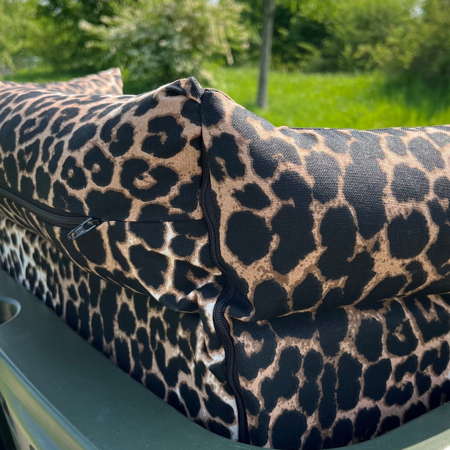 Lastenfahrrad Kissen Dolly - Leopard