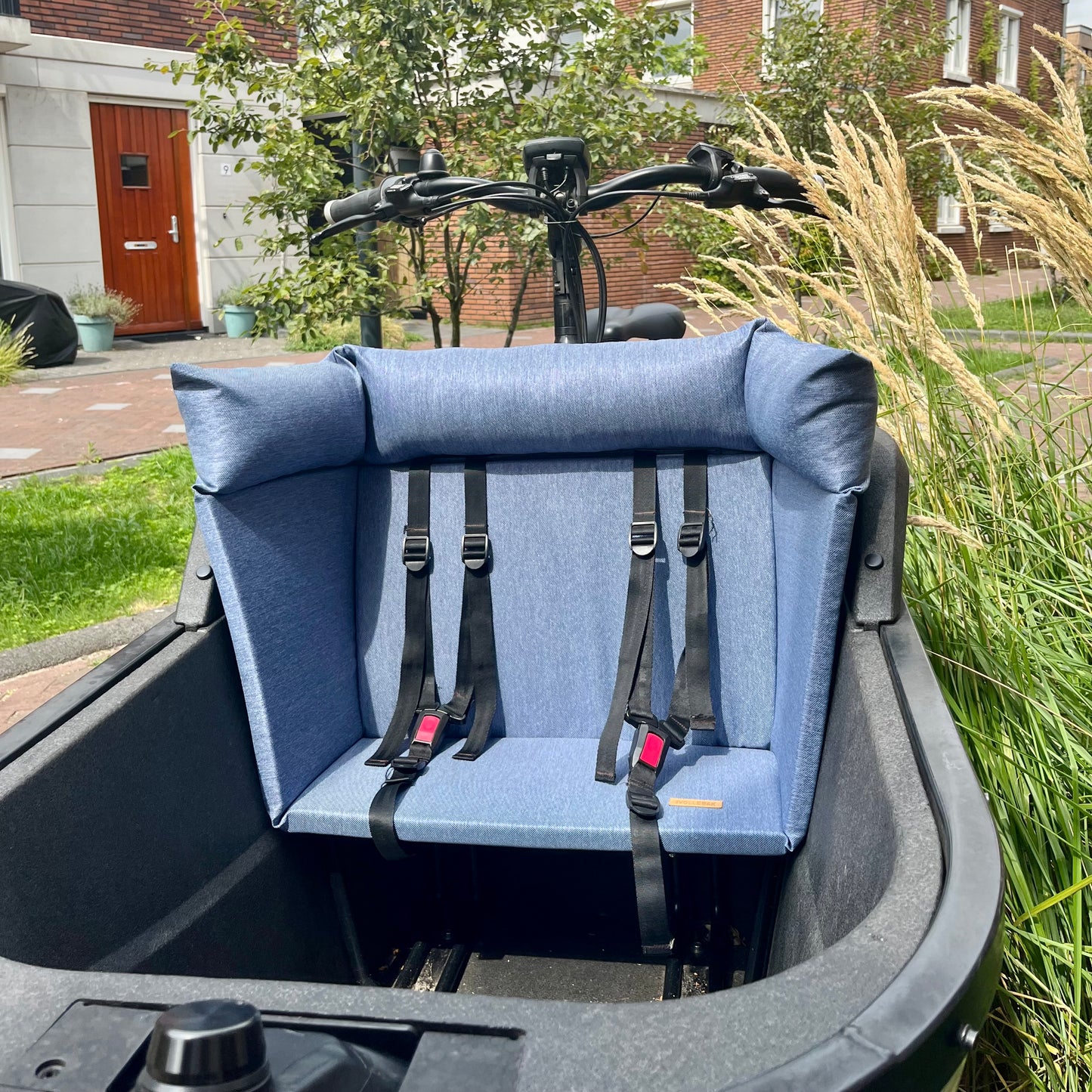 Lastenfahrrad Kissen Carqon - Blau
