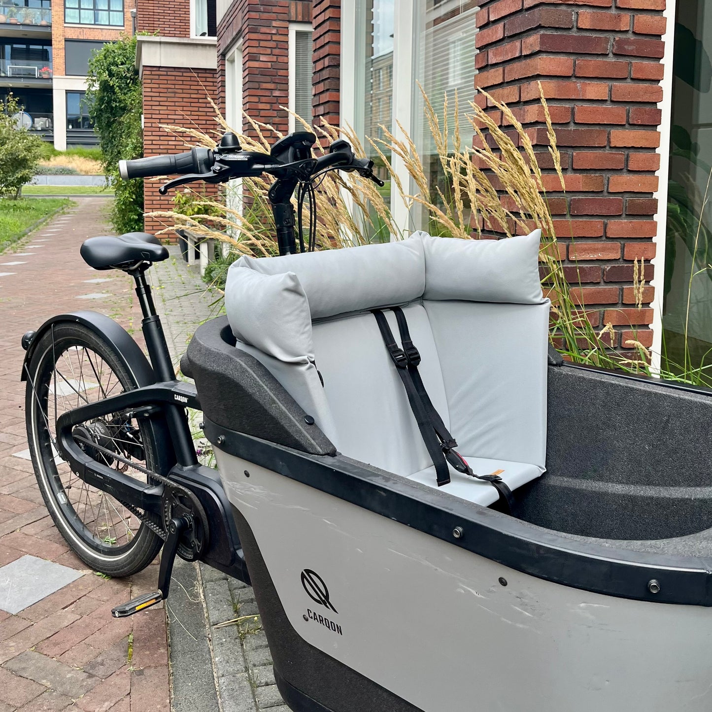 Cargo bike cushion Carqon - Grey
