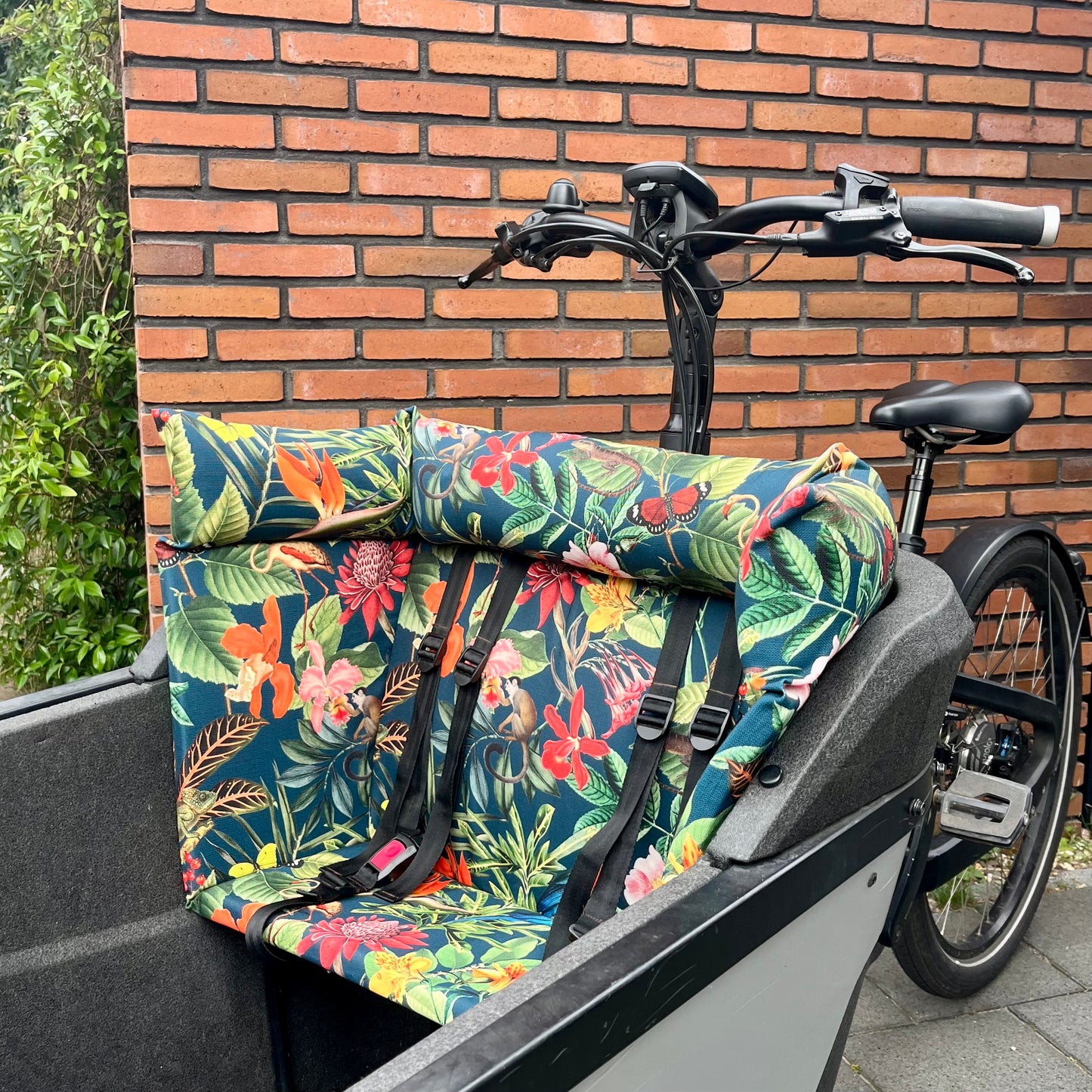 Lastenfahrrad Kissen Carqon - Jungle