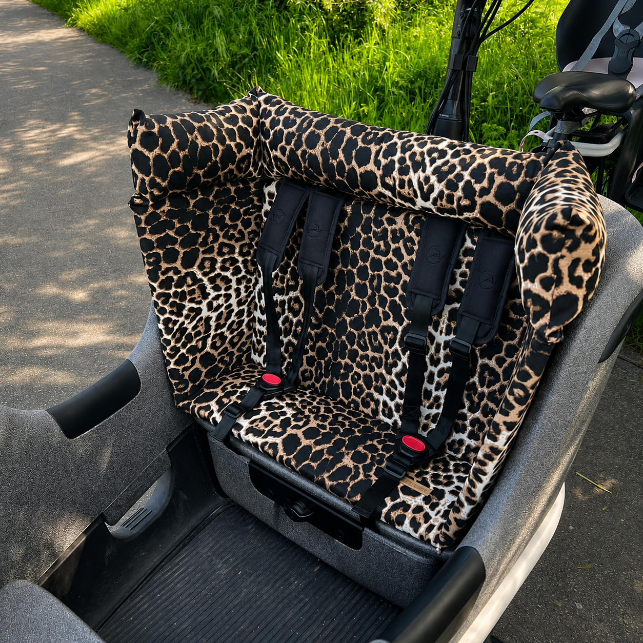 Bakfiets kussen Gazelle Makki - Leopard