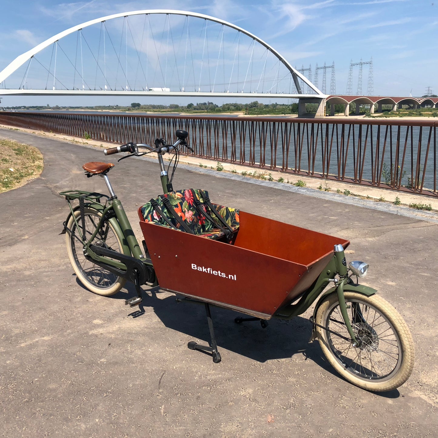 Cargo bike cushion BakfietsNL