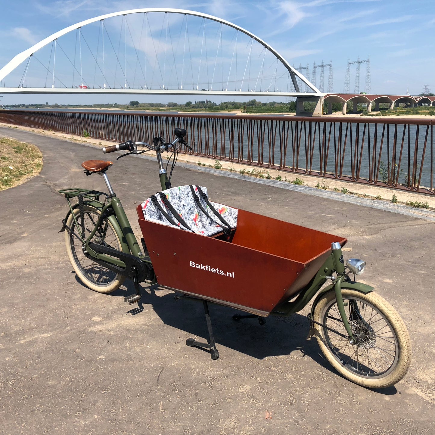 Cargo bike cushion BakfietsNL