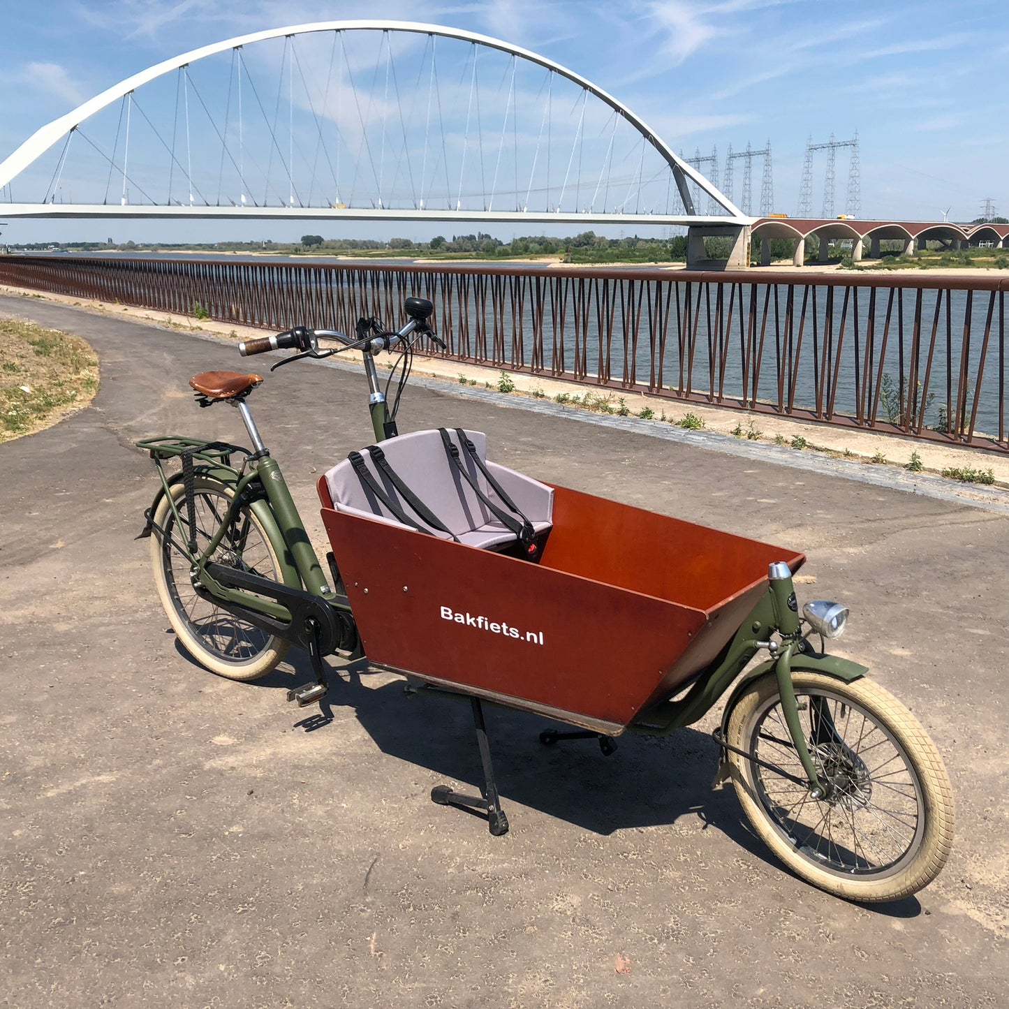 Cargo bike cushion BakfietsNL