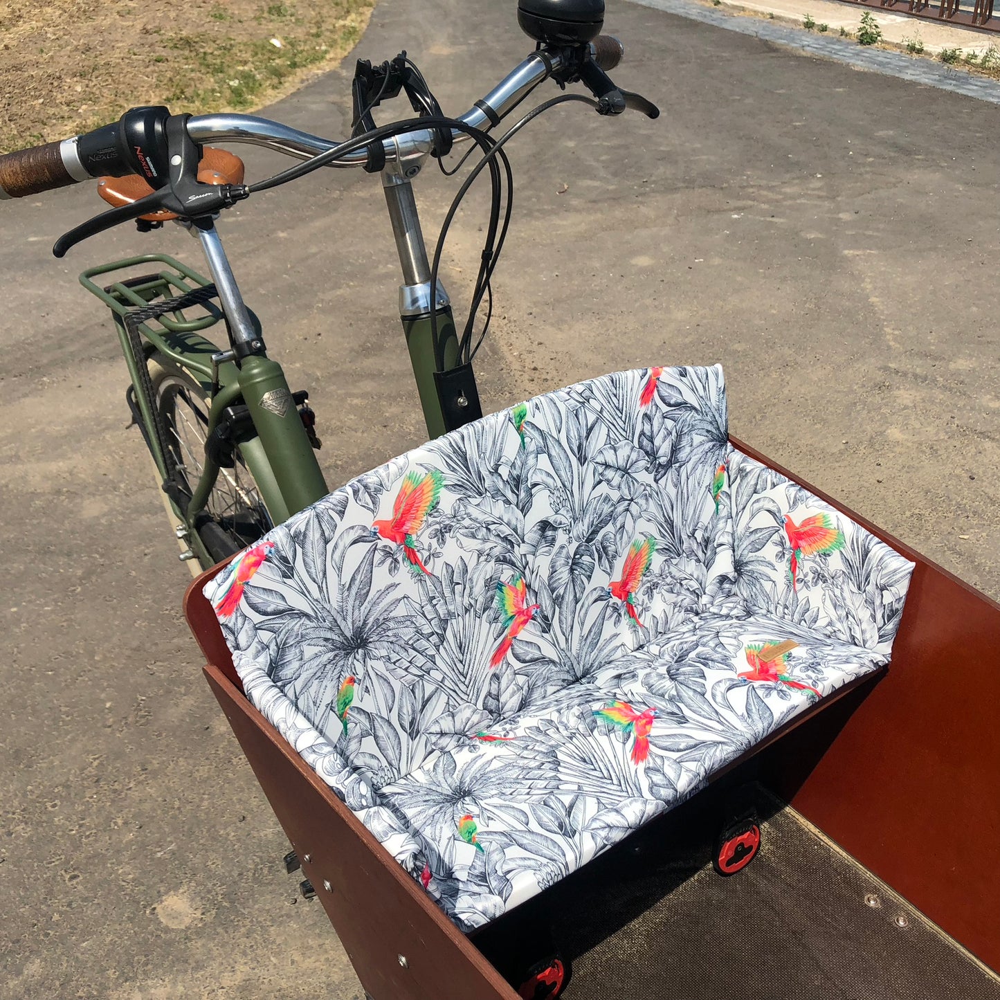 Cargo bike cushion BakfietsNL