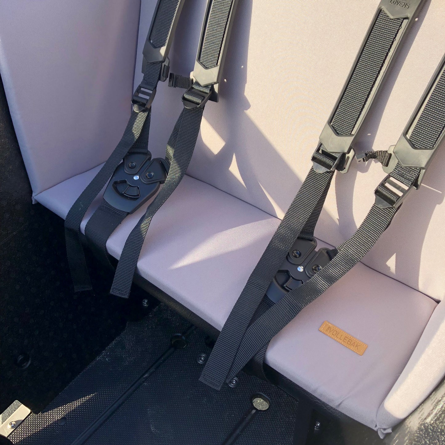 Cargo bike cushion Lovens - Grey