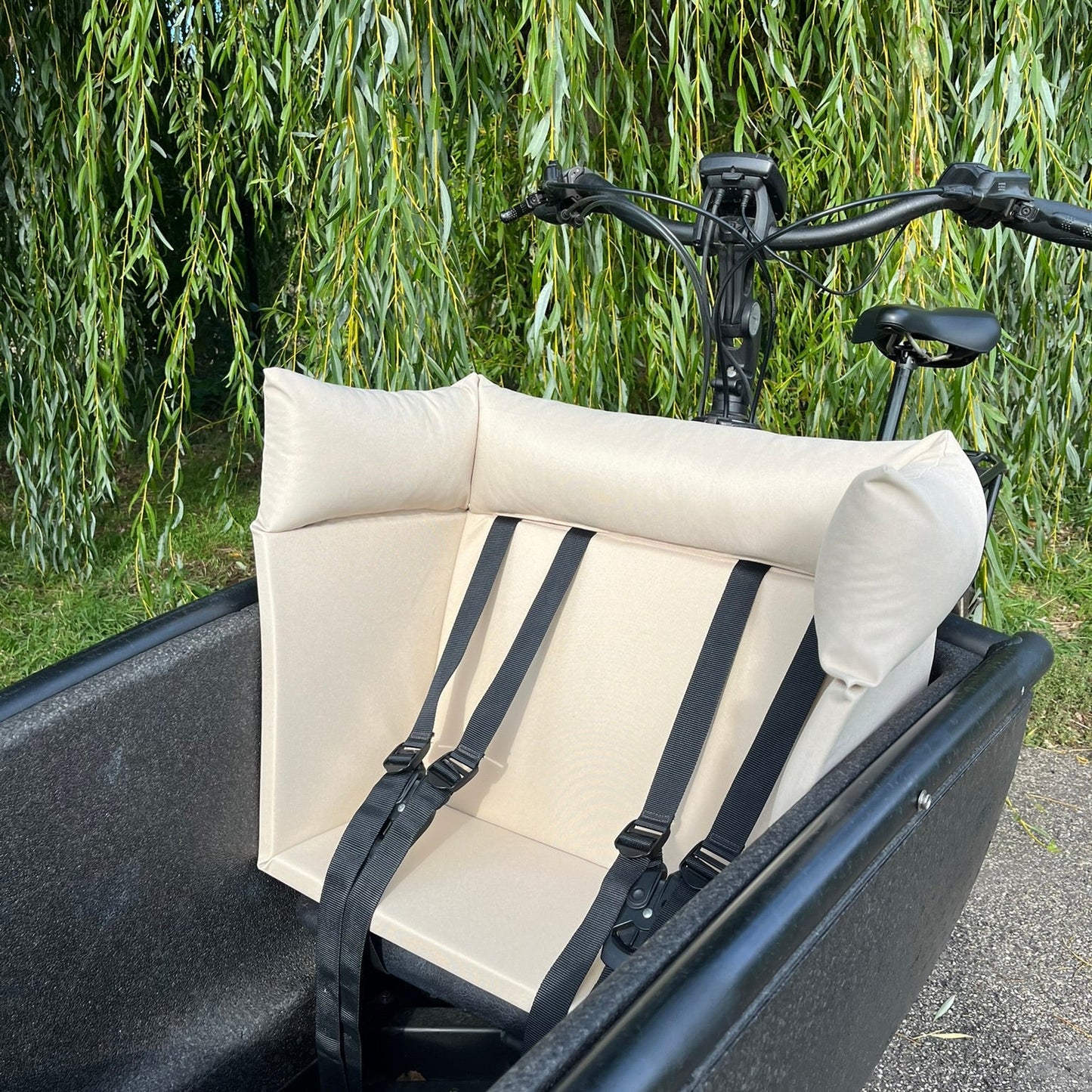 Cargo bike pillow Urban Arrow - Beige