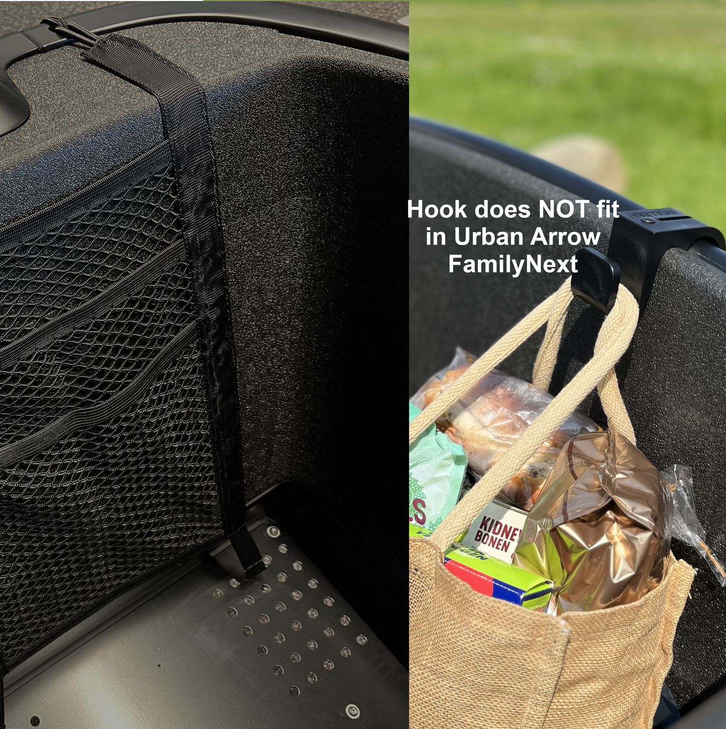 Lastenfahrad Kissen Urban Arrow - Blau