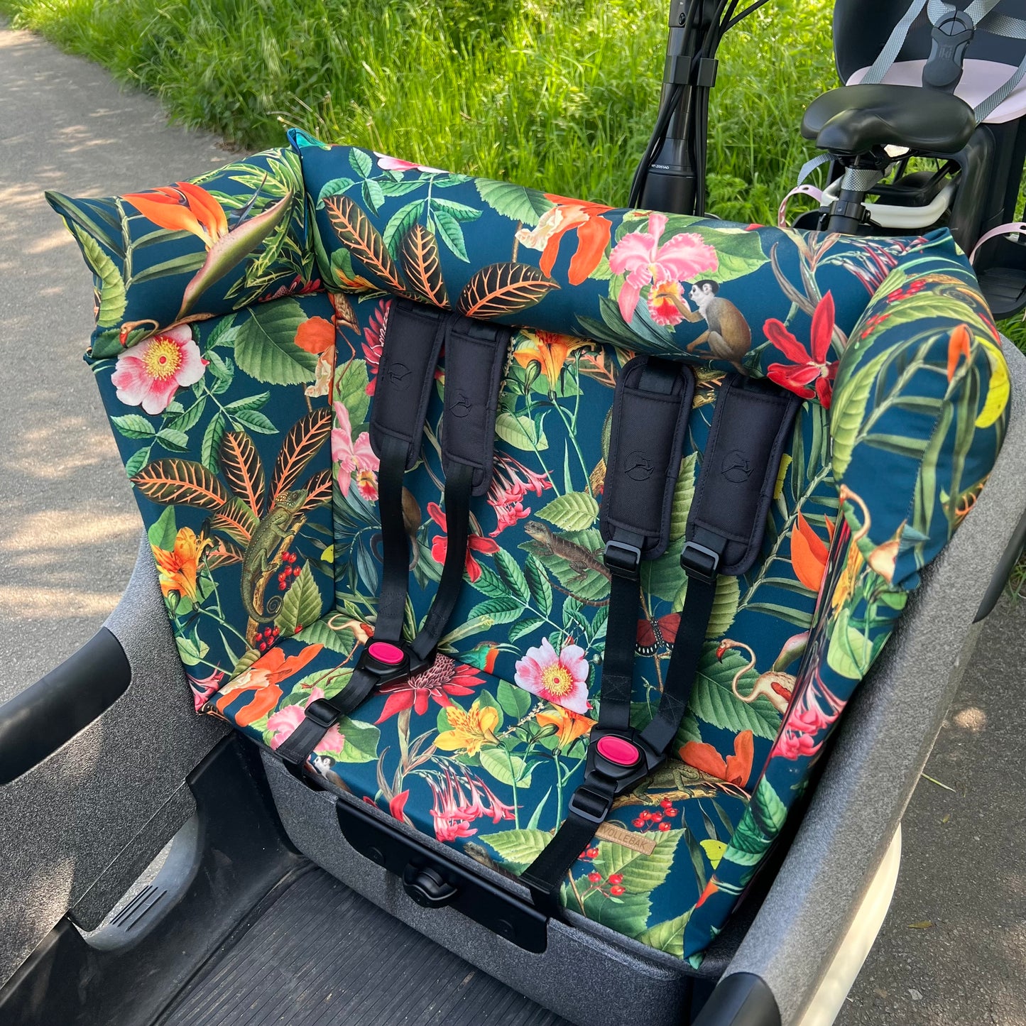 Lastenfahrrad Kissen Gazelle Makki - Jungle