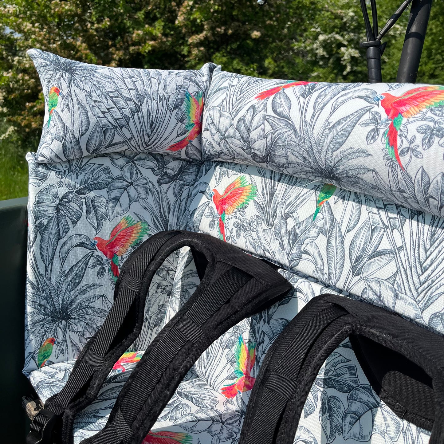Lastenfahrrad Kissen Dolly - Parrot