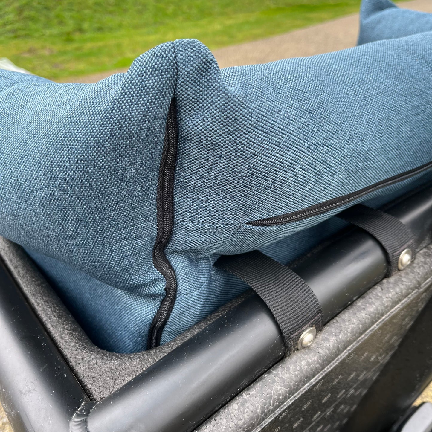 Cargo bike cushion Carqon - Blue