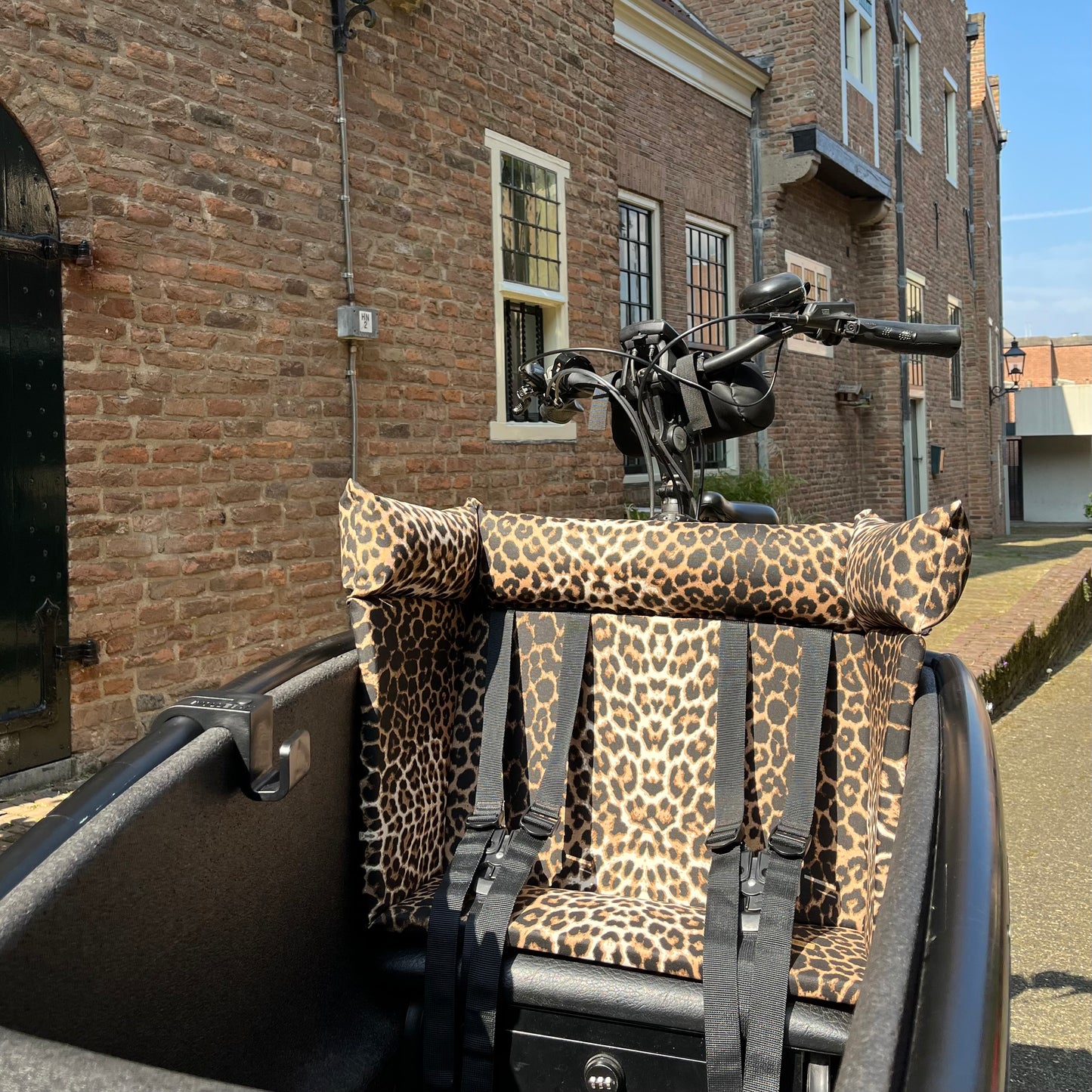 Bakfiets kussen Urban Arrow - Leopard