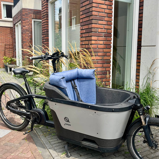 Lastenfahrrad Kissen Carqon - Blau