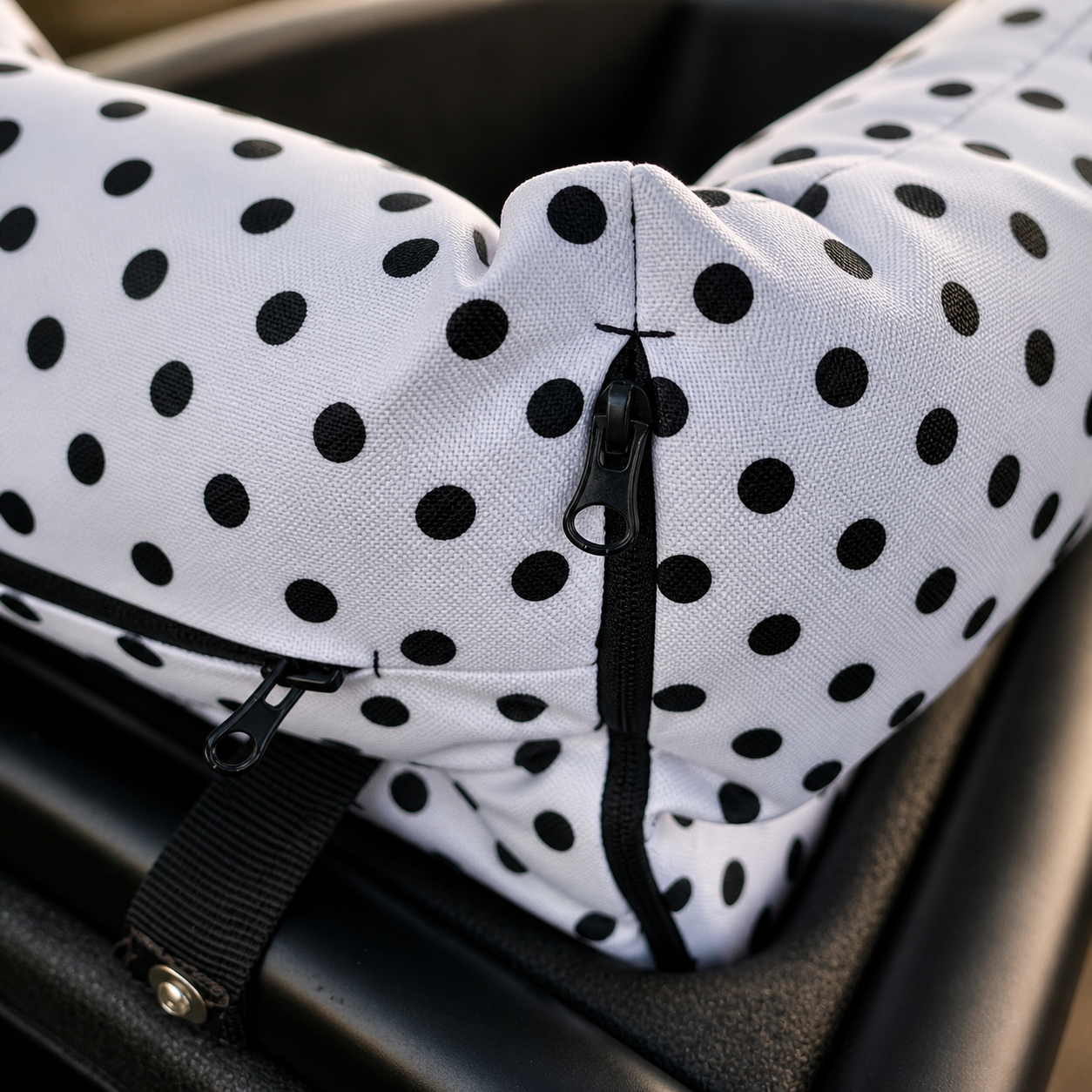 Lastenfahrad Kissen Urban Arrow - Polkadot
