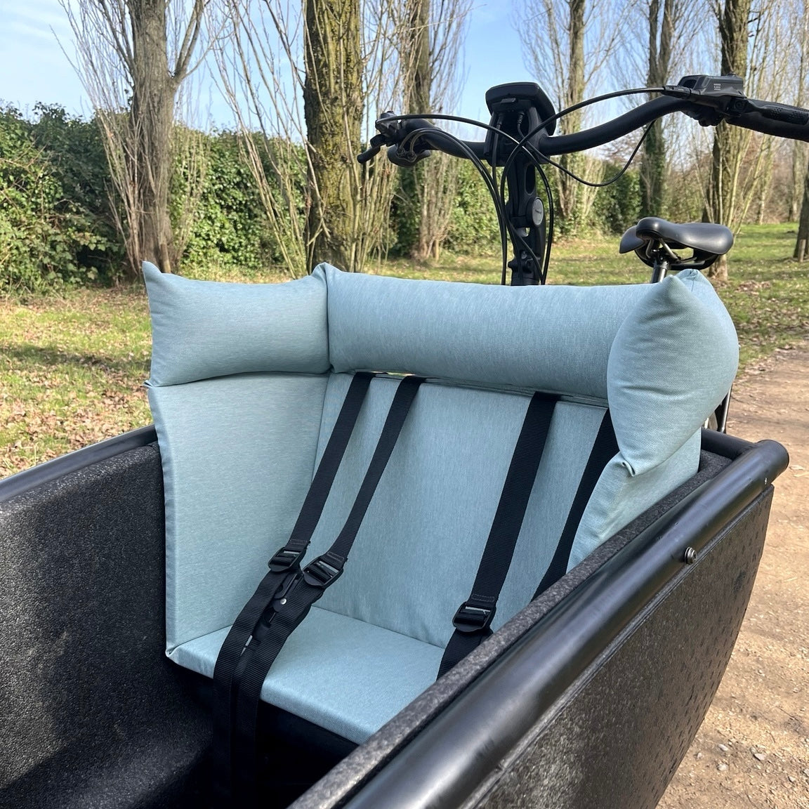 Cargo bike pillow Urban Arrow - Mint green