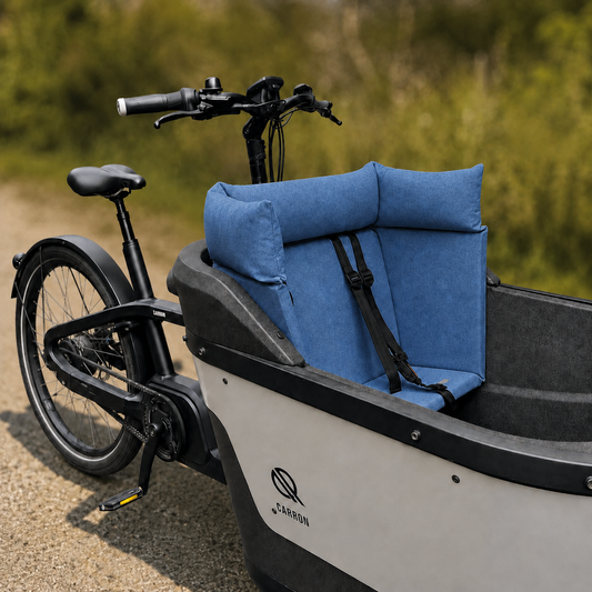Lastenfahrrad Kissen Carqon - Blau