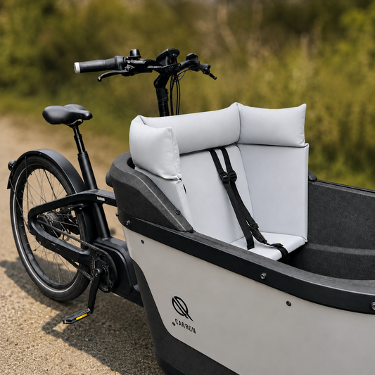 Lastenfahrrad Kissen Carqon - Grau