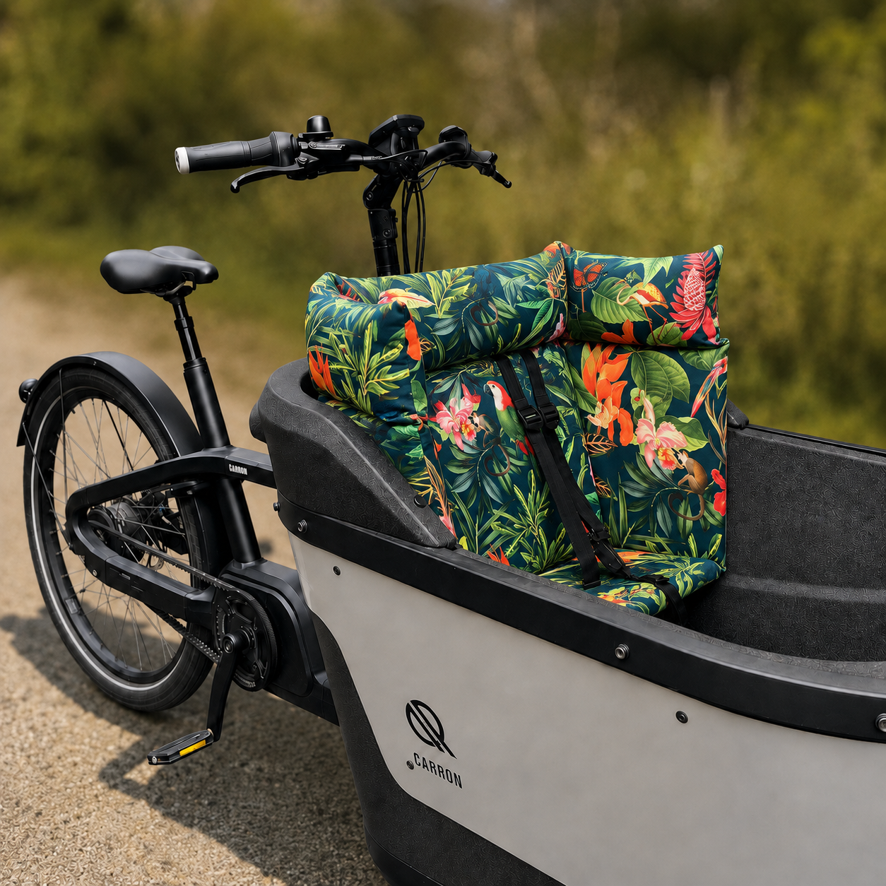 Lastenfahrrad Kissen Carqon - Jungle