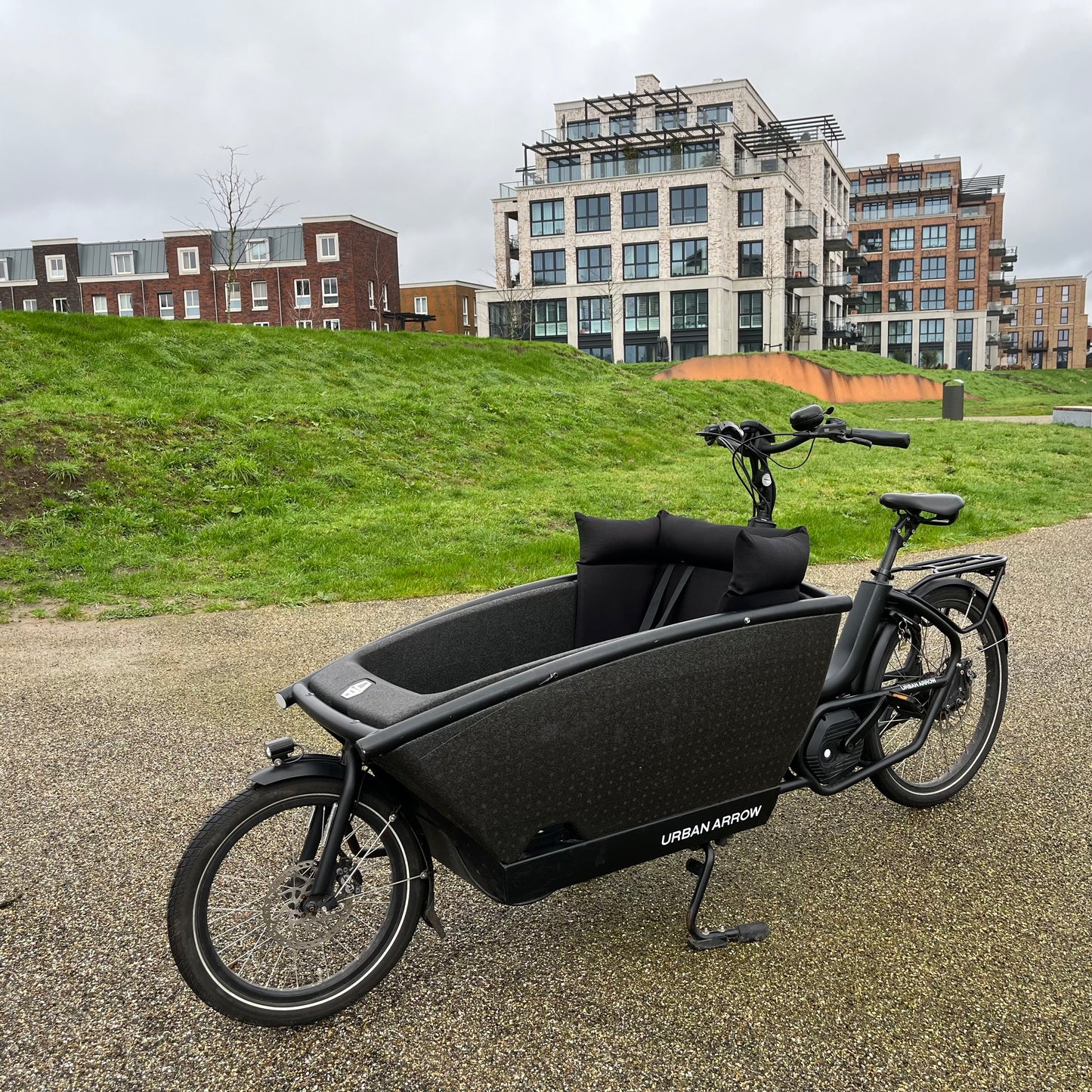 Lastenfahrrad Kissen Urban Arrow - Schwarz