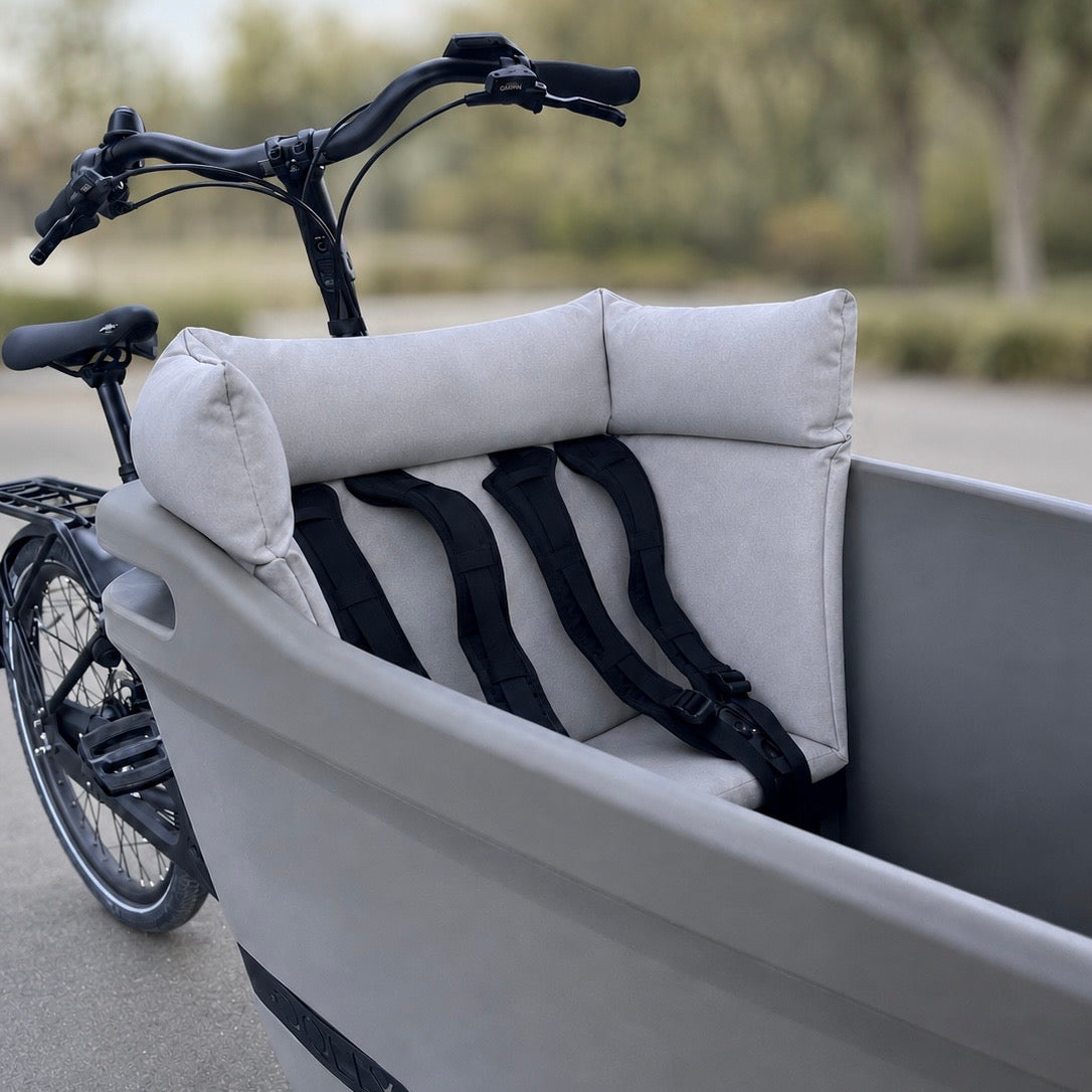 Lastenfahrrad Kissen Dolly Joy - Grau