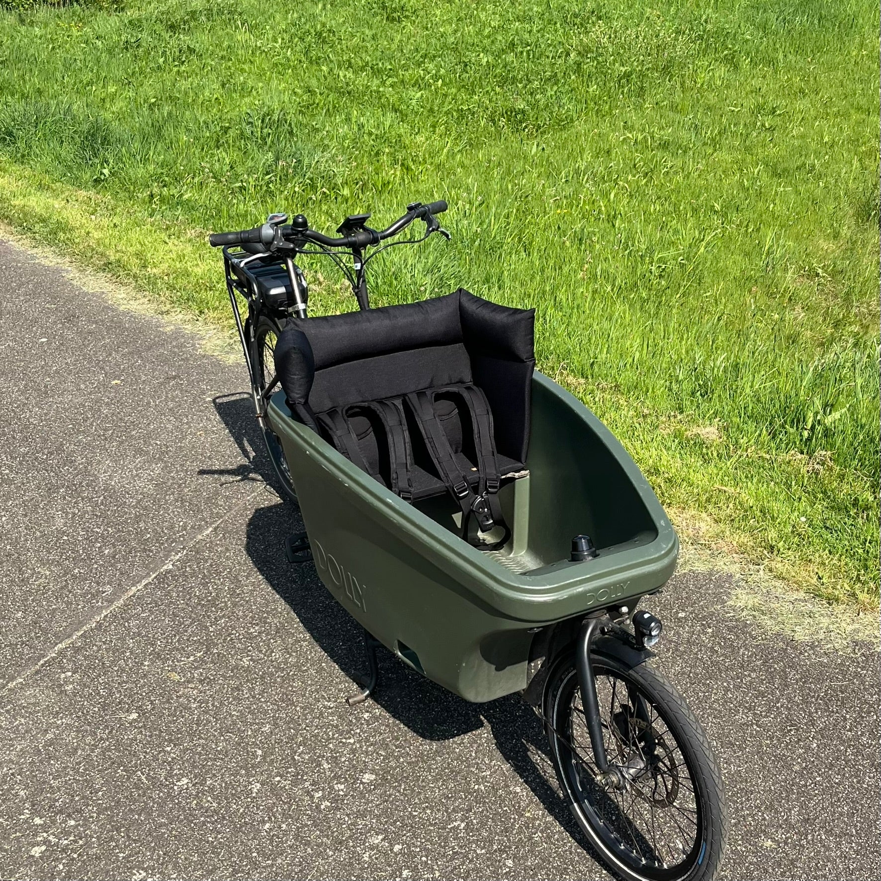Kussen voor in Dolly bakfiets