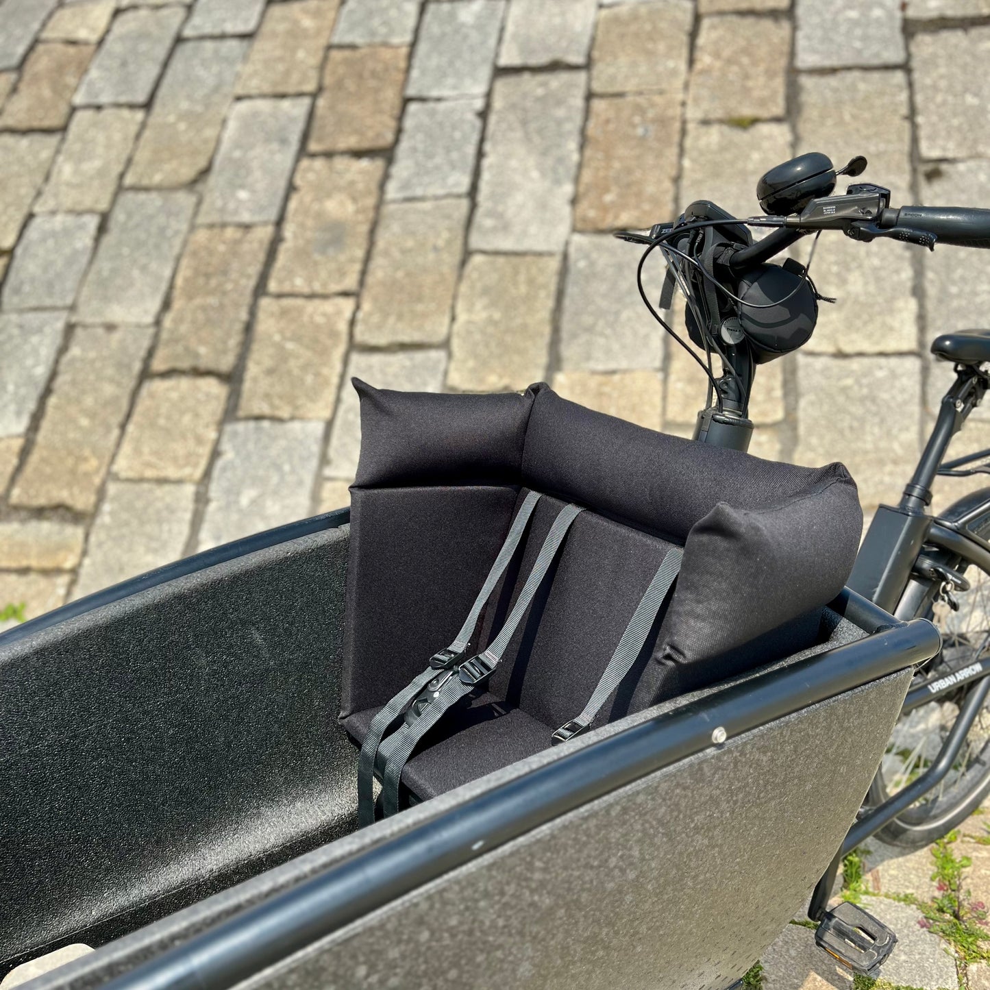 Lastenfahrrad Kissen Urban Arrow - Schwarz