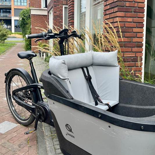 Lastenfahrrad Kissen Carqon - Grau