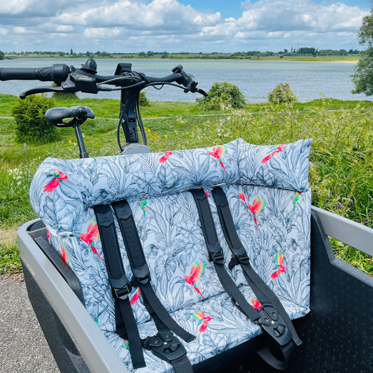 Bakfiets kussen Lovens - Parrot