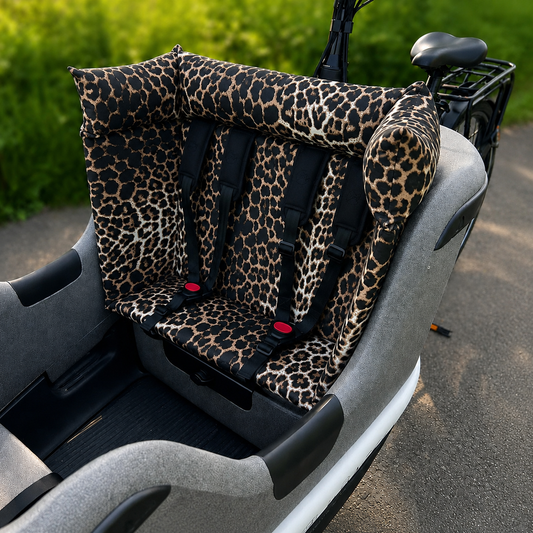 Cargo bike cushion Gazelle Makki - Leopard