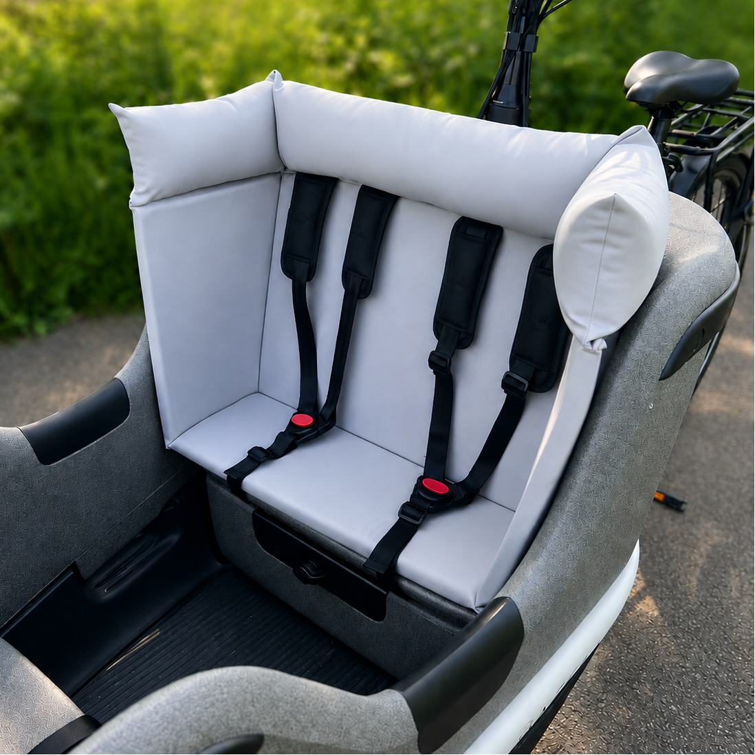 Bakfiets kussen Gazelle Makki - Grijs
