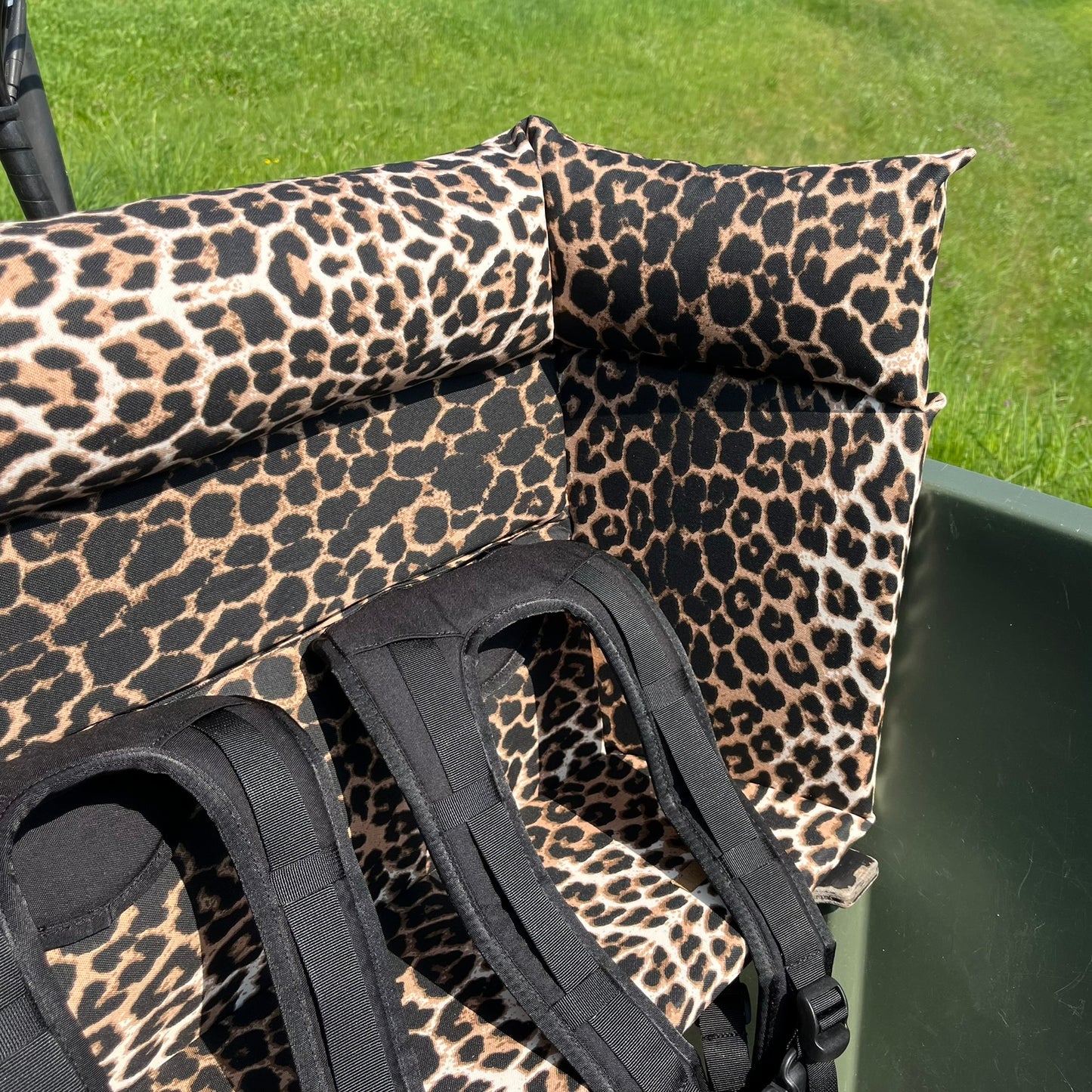 Lastenfahrrad Kissen Dolly - Leopard