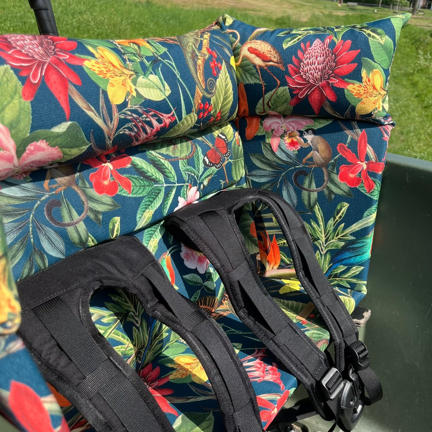 Lastenfahrrad Kissen Dolly - Jungle