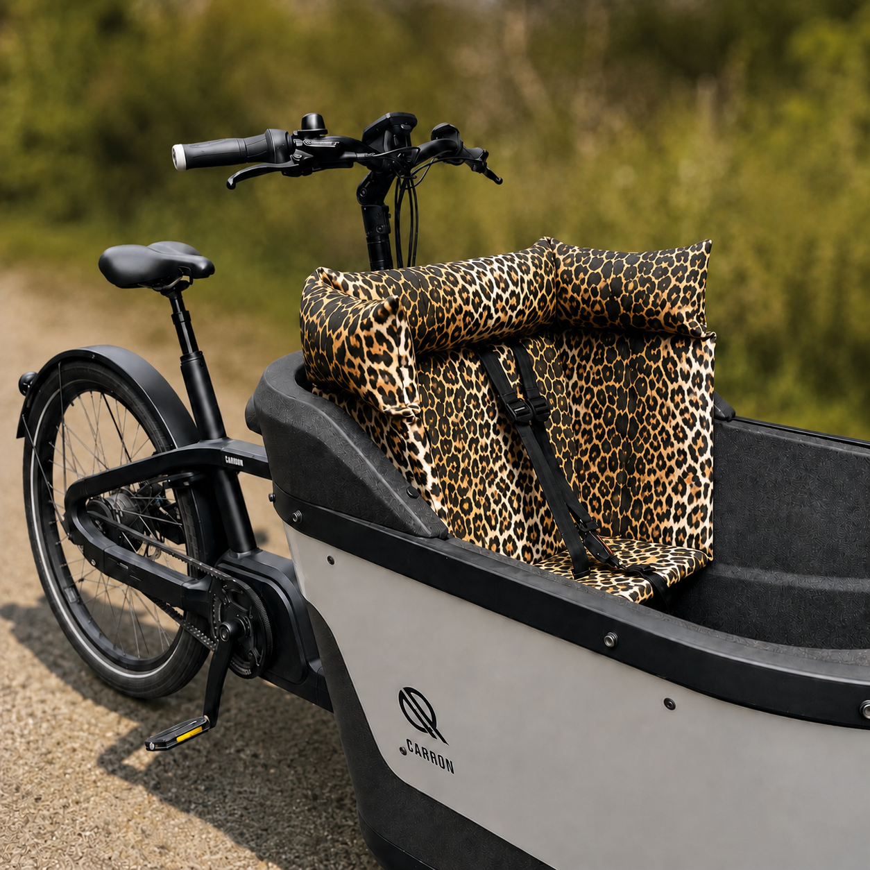 Bakfiets kussen Carqon - Leopard