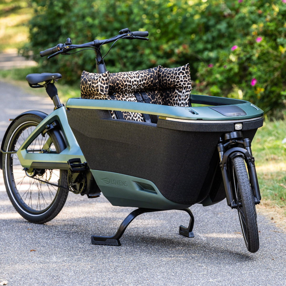 Lastenfahrrad Kissen Lovens - Leopard