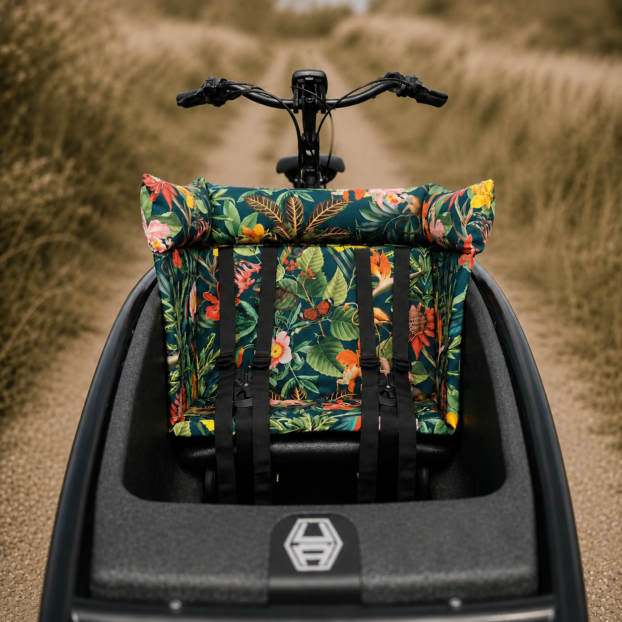 Lastenfahrrad Kissen Urban Arrow - Jungle