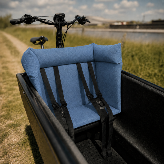 Lastenfahrad Kissen Urban Arrow - Blau