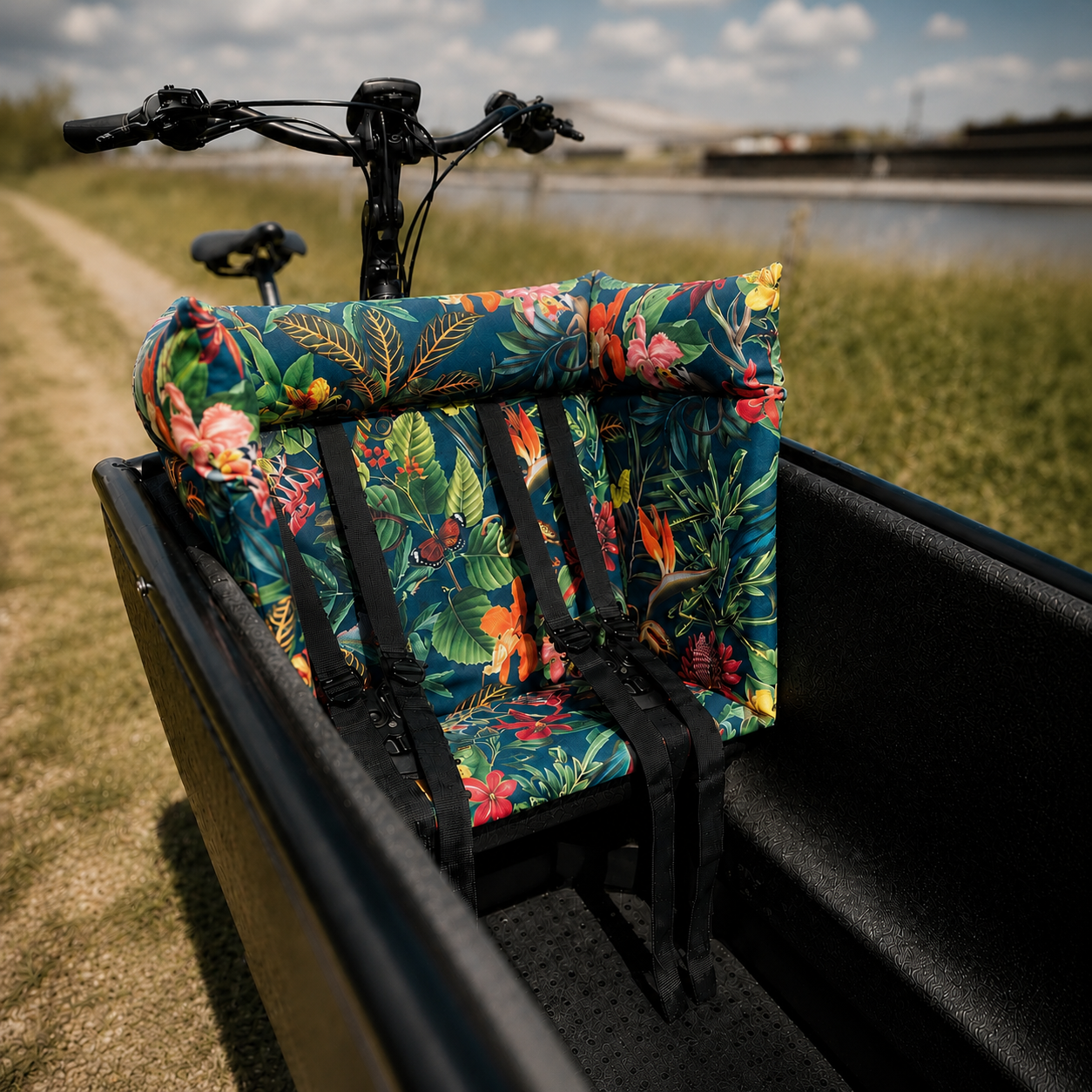 Lastenfahrrad Kissen Urban Arrow - Jungle