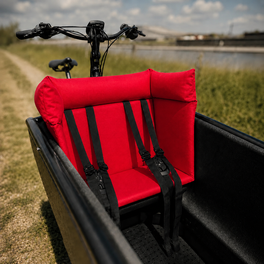 Lastenfahrad Kissen Urban Arrow - Rot