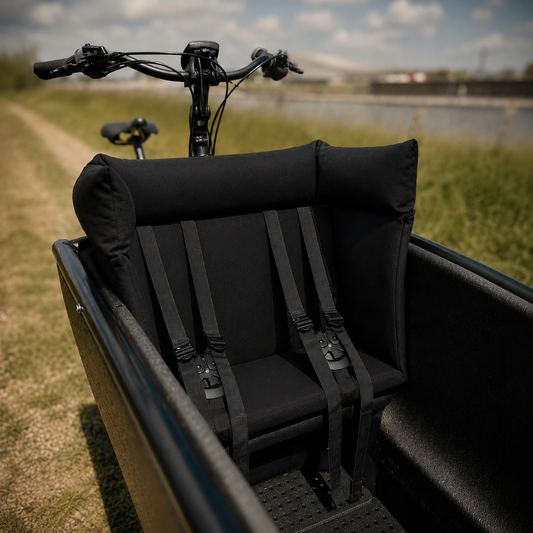 Lastenfahrrad Kissen Urban Arrow - Schwarz