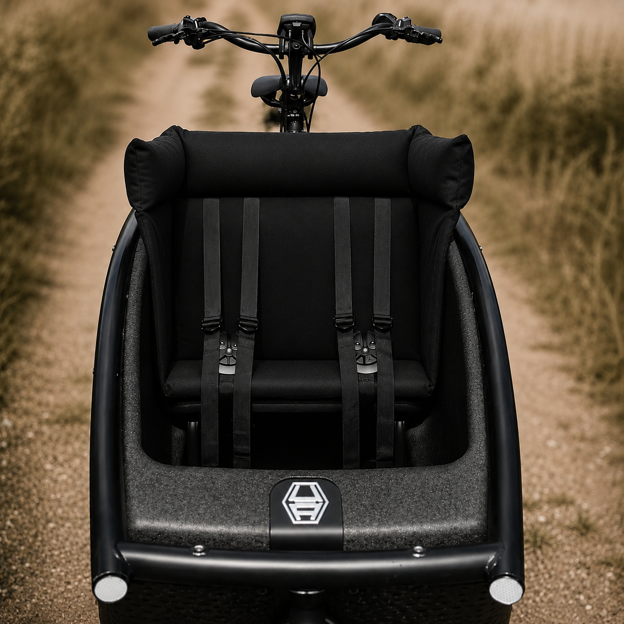 Lastenfahrrad Kissen Urban Arrow - Schwarz