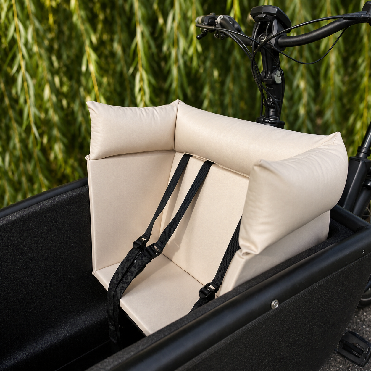 Cargo bike pillow Urban Arrow - Beige