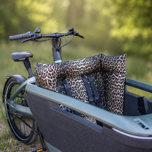 Lastenfahrrad Kissen Lovens - Leopard