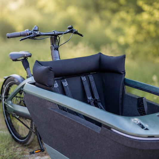 Lastenfahrrad Kissen Lovens - Schwarz