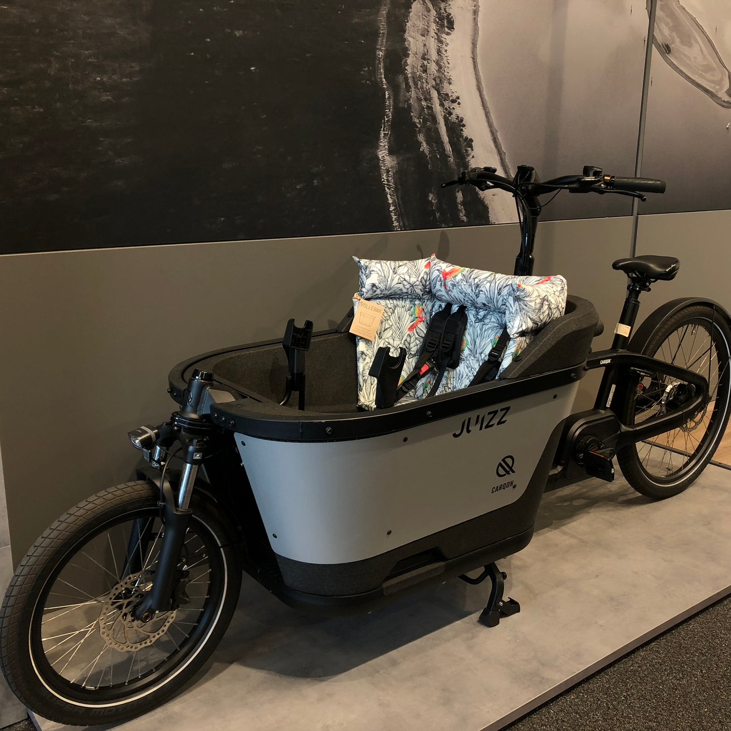 Cargo bike cushion Carqon - Parrot