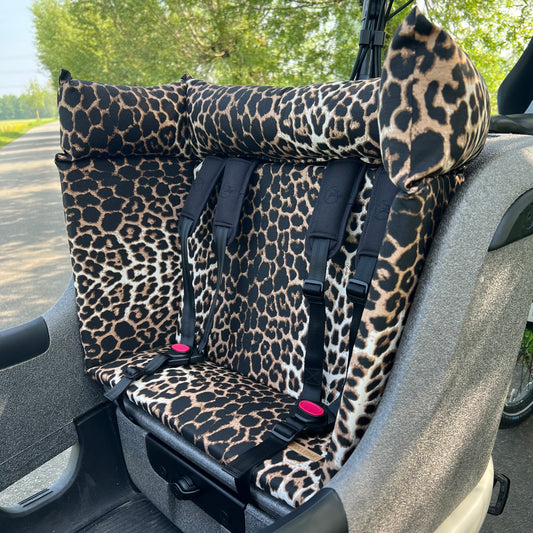 Bakfiets kussen Gazelle Makki - Leopard