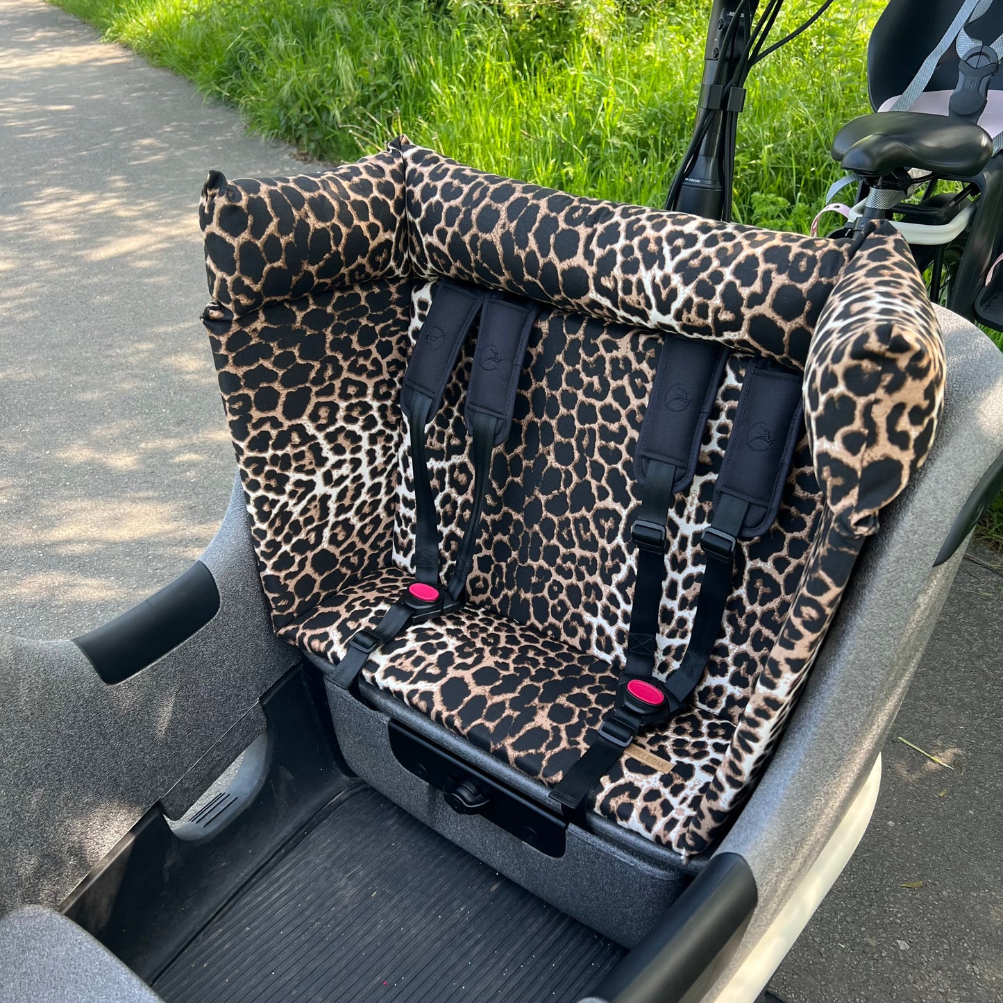 Bakfiets kussen Gazelle Makki - Leopard