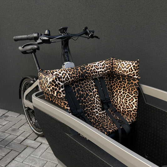 Cargo bike cushion Lovens - Leopard