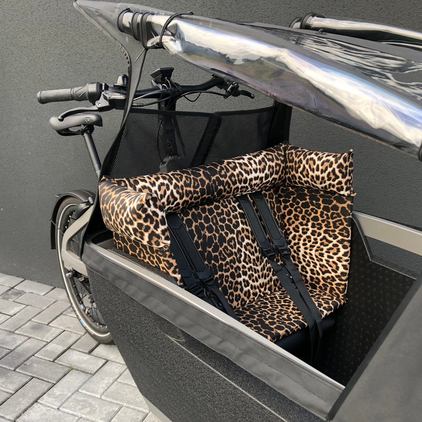 Cargo bike cushion Lovens - Leopard